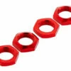 Arrma Aluminum Wheel Nut 17mm Red (4)