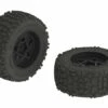 Arrma Outcast 6s DBoots Back-Flip MT 6S Tyres Set Glues (Black) (2)