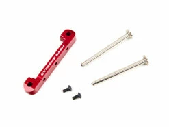 Arrma EXB Front Upper Suspension Mount CNC Aluminum Red (Kraton / 6S)