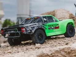 Arrma 1/10 SENTON 4X2 BOOST MEGA 550 Brushed Monster Truck RTR - Green -Hot Sale Arrma Store ara4103v4t1 11