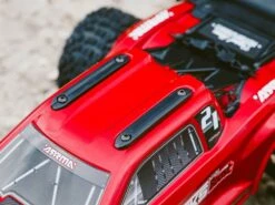 Arrma 1/10 VORTEKS 4X2 BOOST MEGA 550 Brushed Stadium Truck RTR - Red -Hot Sale Arrma Store ara4105v4t1 14