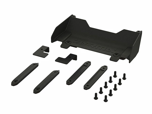 Arrma Vorteks 3s Rear Wing And Roof Skids Set 1 Arrma Vorteks 3s Rear Wing And Roof Skids Set
