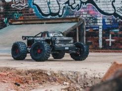 Arrma 1/5 OUTCAST 4WD EXB EXtreme Bash Roller Stunt Truck - Black -Hot Sale Arrma Store ara5210 16
