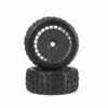 Arrma Talion EXB DBoots Katar T Belted 6s Tyre Set Glued On Black Wheels (2)