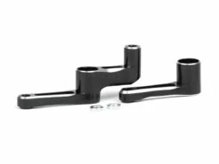 Avid RC Black Alloy Steering Bellcranks - Pr (Associated DR10 Or RB10)