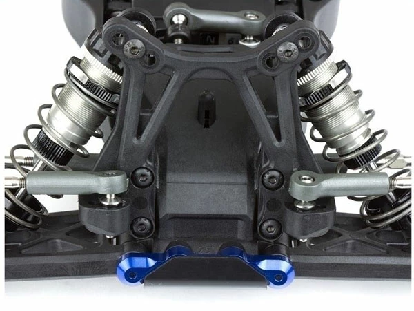 Avid RC B6.2/ B74/ T6.1 Threaded Shock Collars - Black 2 Avid RC B6.2/ B74/ T6.1 Threaded Shock Collars - Black - Image 2