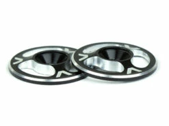 Avid RC TRIAD Machined Alloy 1/10th Wing Buttons - Black