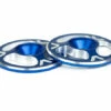Avid RC TRIAD Machined Alloy 1/10th Wing Buttons - Blue