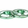 Avid RC TRIAD Machined Alloy 1/10th Wing Buttons - Green