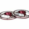Avid RC TRIAD Machined Alloy 1/10th Wing Buttons - Red