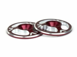 Avid RC TRIAD Machined Alloy 1/10th Wing Buttons - Red