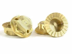 Avid RC TRIAD 17mm Capped Wheel Nuts - Brass (4)