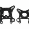 Avid RC Carbon Fibre 5mm Shock Tower Set - Front/ Rear (Associated RC8B3.2)