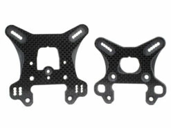 Avid RC Carbon Fibre 5mm Shock Tower Set - Front/ Rear (Associated RC8B3.2)